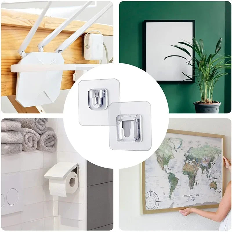 Double-Sided Adhesive Wall Hooks